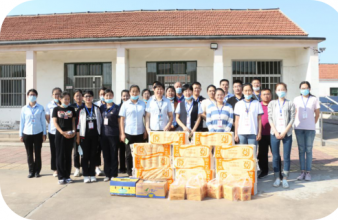 中陽(yáng)義工走進(jìn)明集敬老院